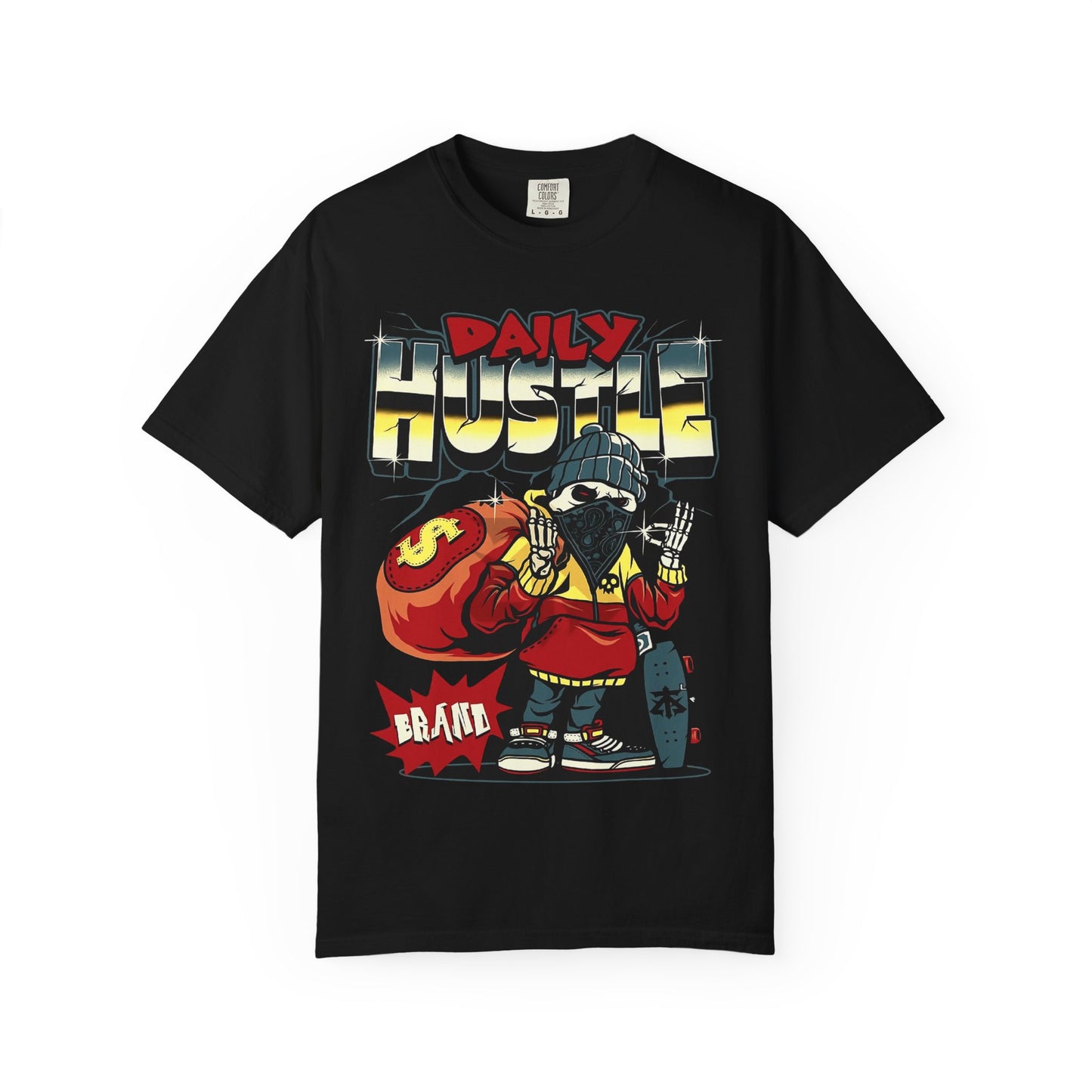 Daily Hustle Graphic T-Shirt for Creatives