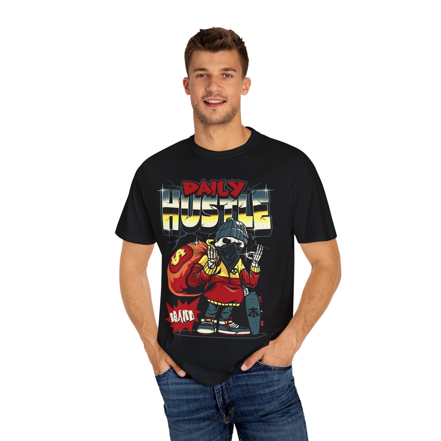 Daily Hustle Graphic T-Shirt for Creatives